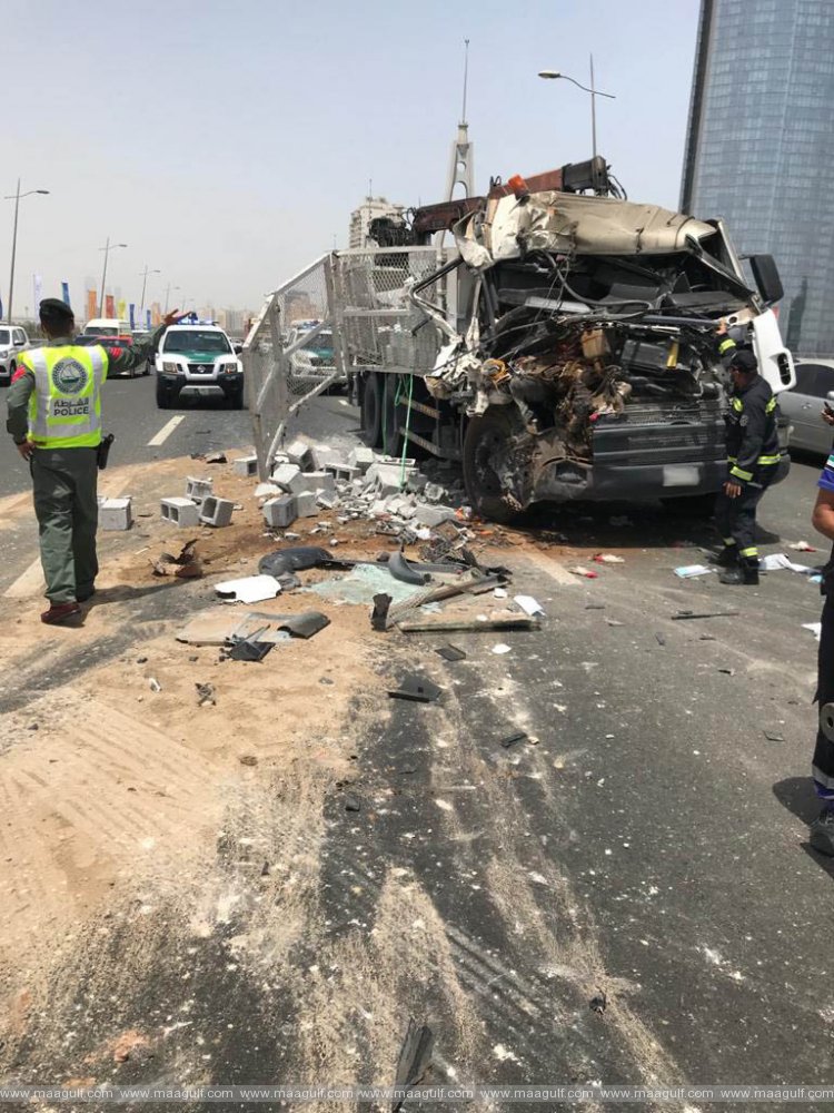 Six injured in Five Traffic Accidents Over Last 48 Hours in Dubai